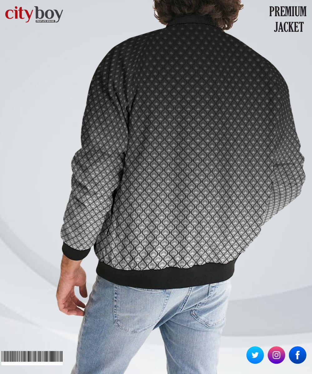 Picture of City Boy Shades Black Men's Premium Winter Jacket