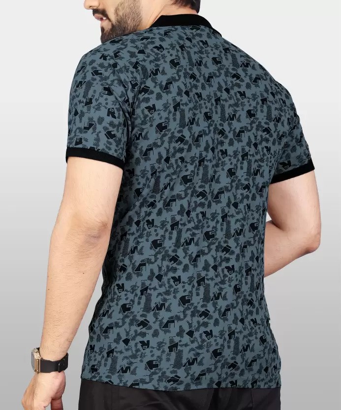 Picture of City Boy New Premium China Polo Shirt-Blue