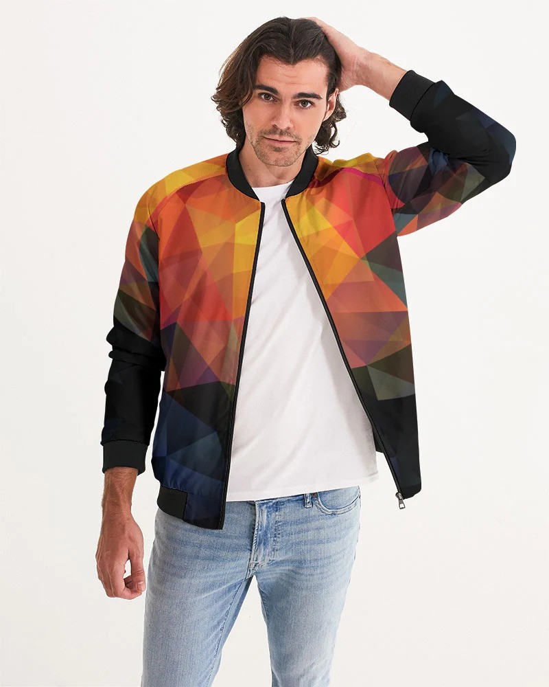 Picture of City Boy Diamond Cut Men's Bomber Jacket