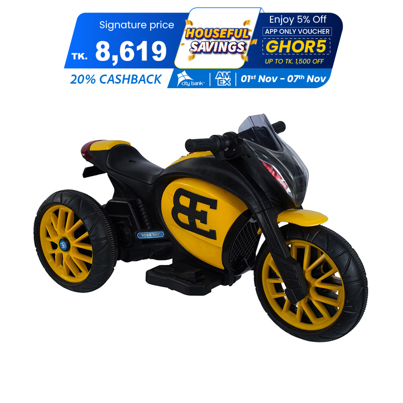 Picture of Jim & Jolly Boss Bike V-2 Knock Down - Yellow