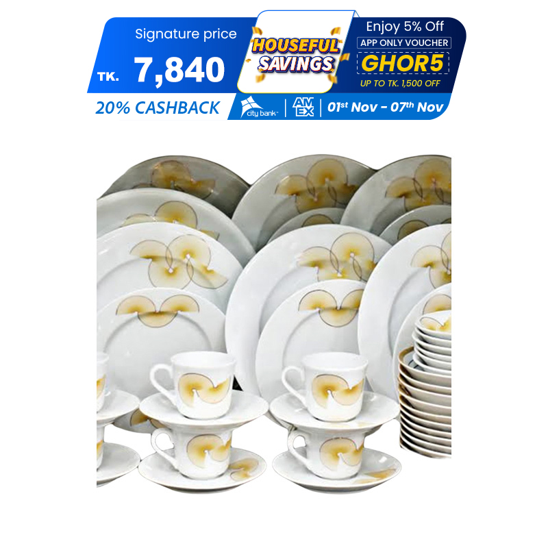 Picture of Akij ceramic 52 pc Dinner set