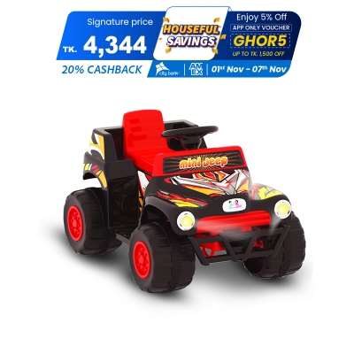 Picture of Mini Jeep - Red & Black