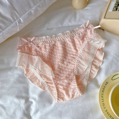 Picture of Khapsu Premium Quality Women's Mid-waist Underwear Panty No Trace Antibacterial