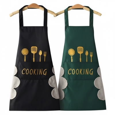 Picture of MILENZO Kitchen Apron Oxford Cloth Waterproof Oilproof Mickey Apron