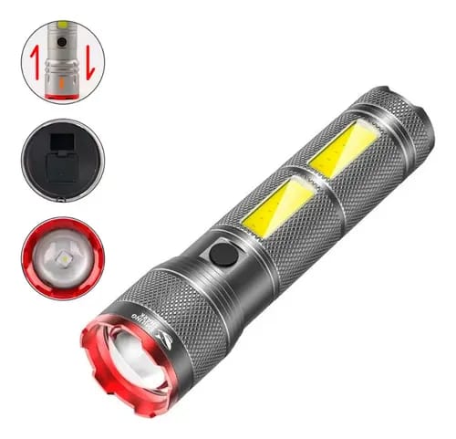 Picture of Rechargeable Torch Aluminum Alloy Body X03
