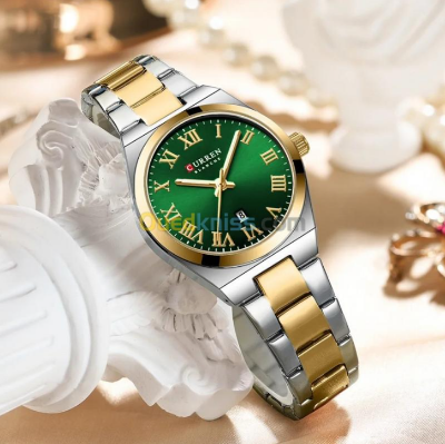 Picture of Curren 9095 Original Dress Roman Dial Quartz Watch for Women Elegant Ladies Watches Stainless Steel Waterproof watch