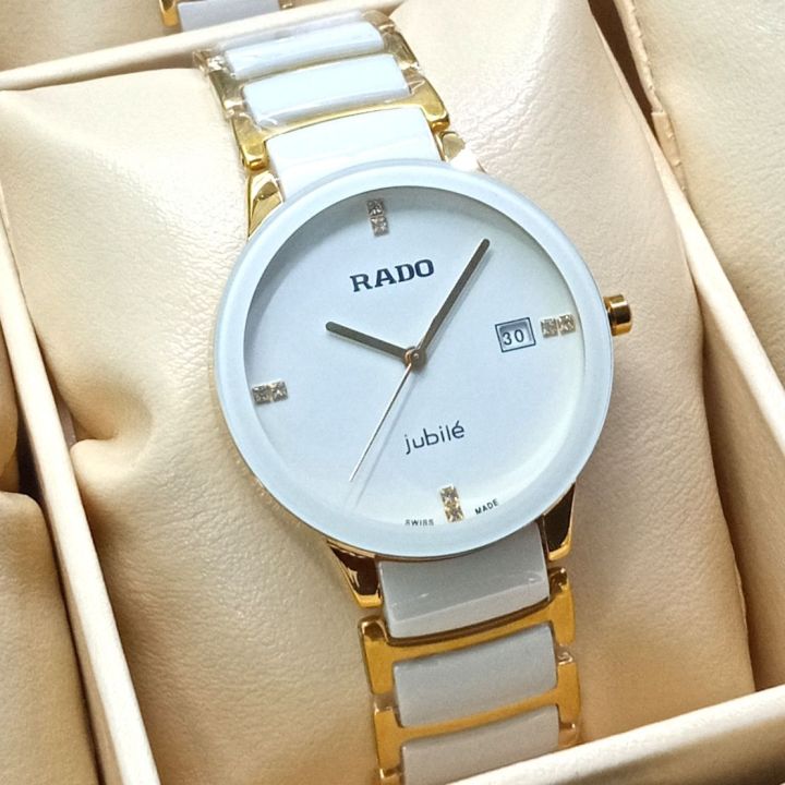 Picture of White And Gold Colour Premium Quality Watches For Man