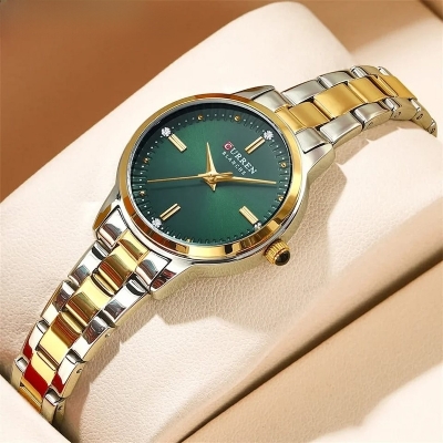 Picture of CURREN 9094 Latest Model Elegant Stainless Steel Classic Women Quartz Watch