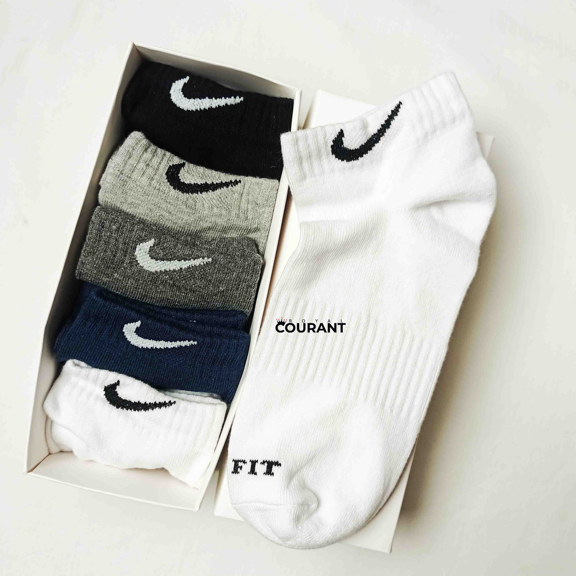 Picture of Premium Quality Assorted DRI-FIT Ankle Socks - Your Stylish and Comfortable Footwear Solution