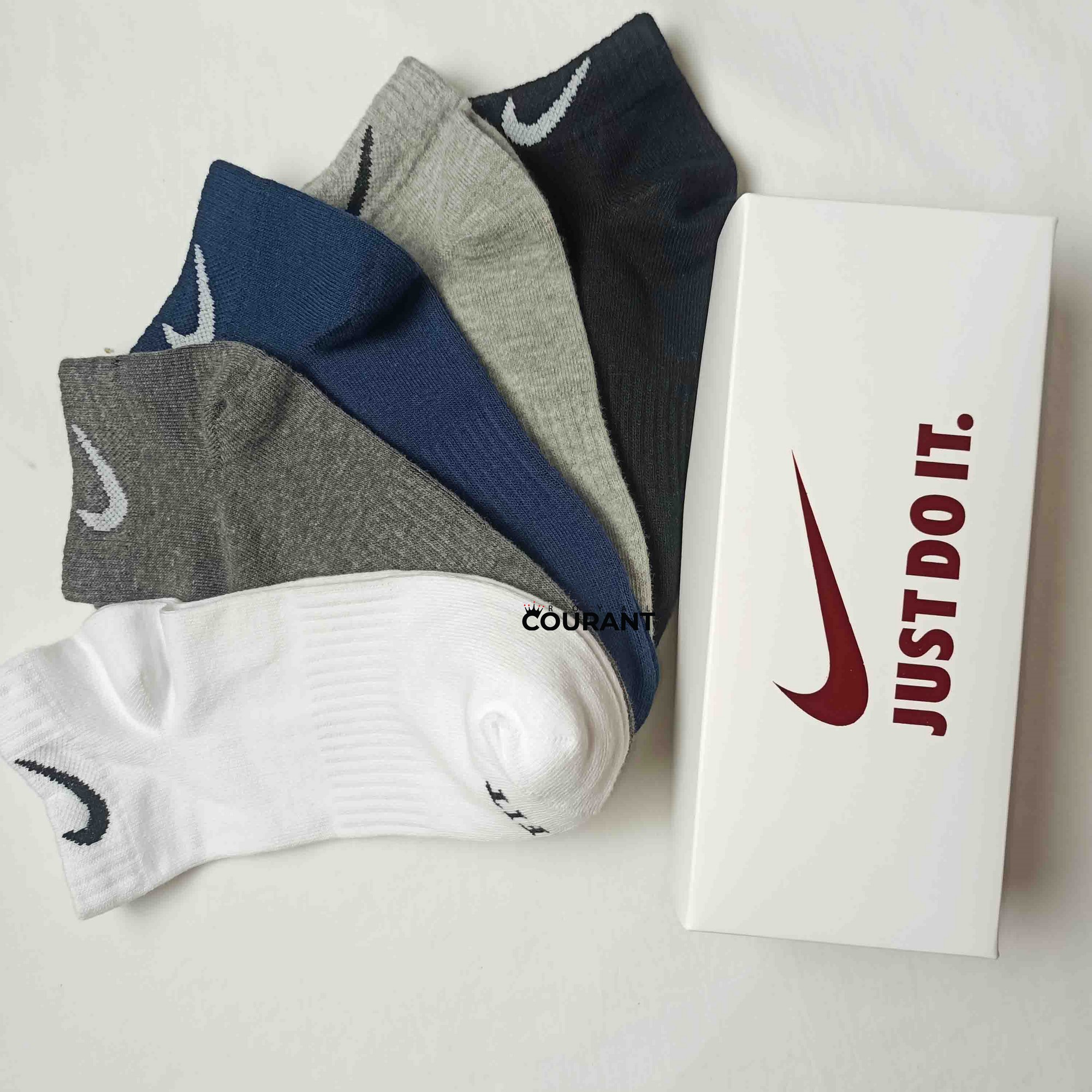 Picture of Premium Quality Assorted DRI-FIT Ankle Socks - Your Stylish and Comfortable Footwear Solution