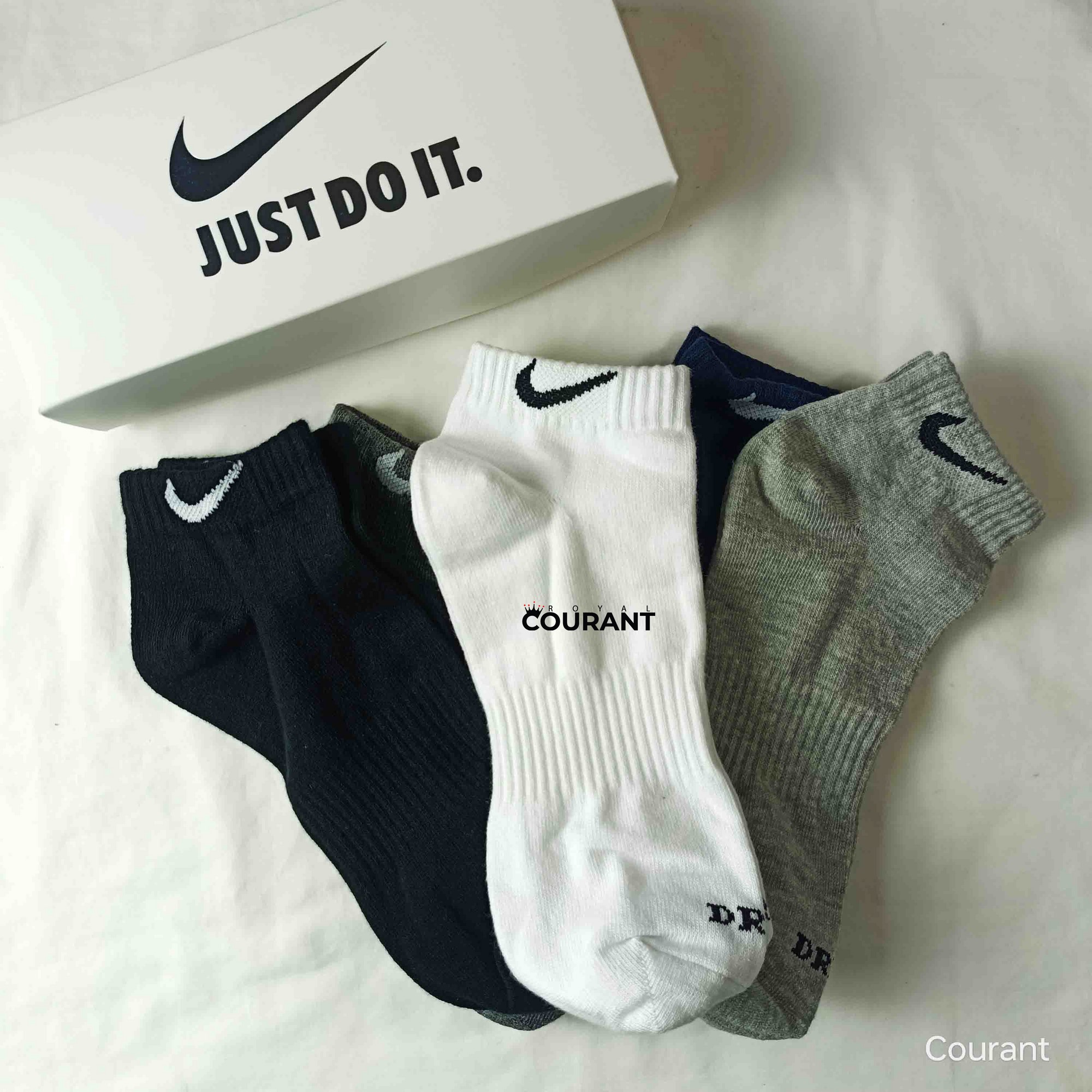 Picture of Premium Quality Assorted DRI-FIT Ankle Socks - Your Stylish and Comfortable Footwear Solution