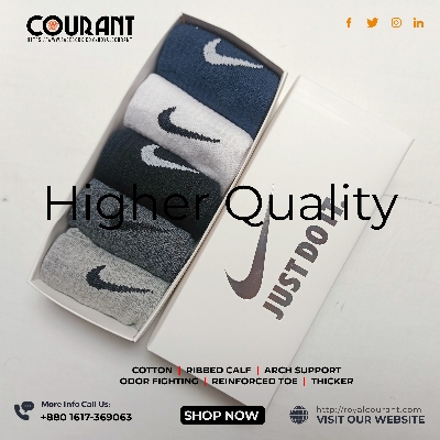 Picture of Dri-Fit Everyday Plus Quarter Socks - Premium Quality for Ultimate Comfort and Style