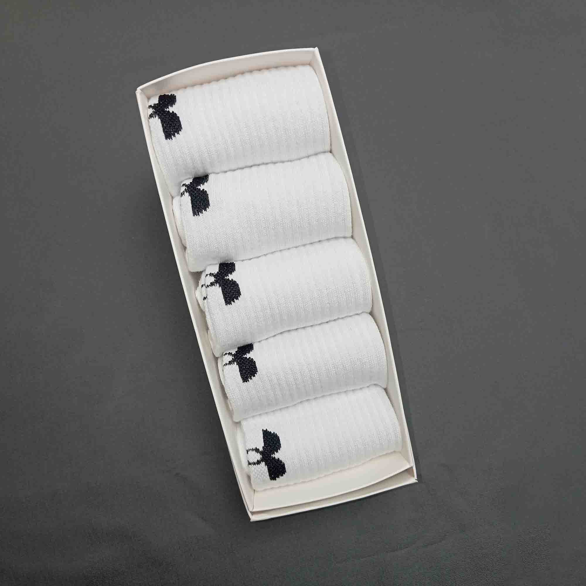 Picture of Locked-In Fit design Socks - Cotton | Sweat Absorption | Quarter Length | Unisex | Free Size Socks -UA