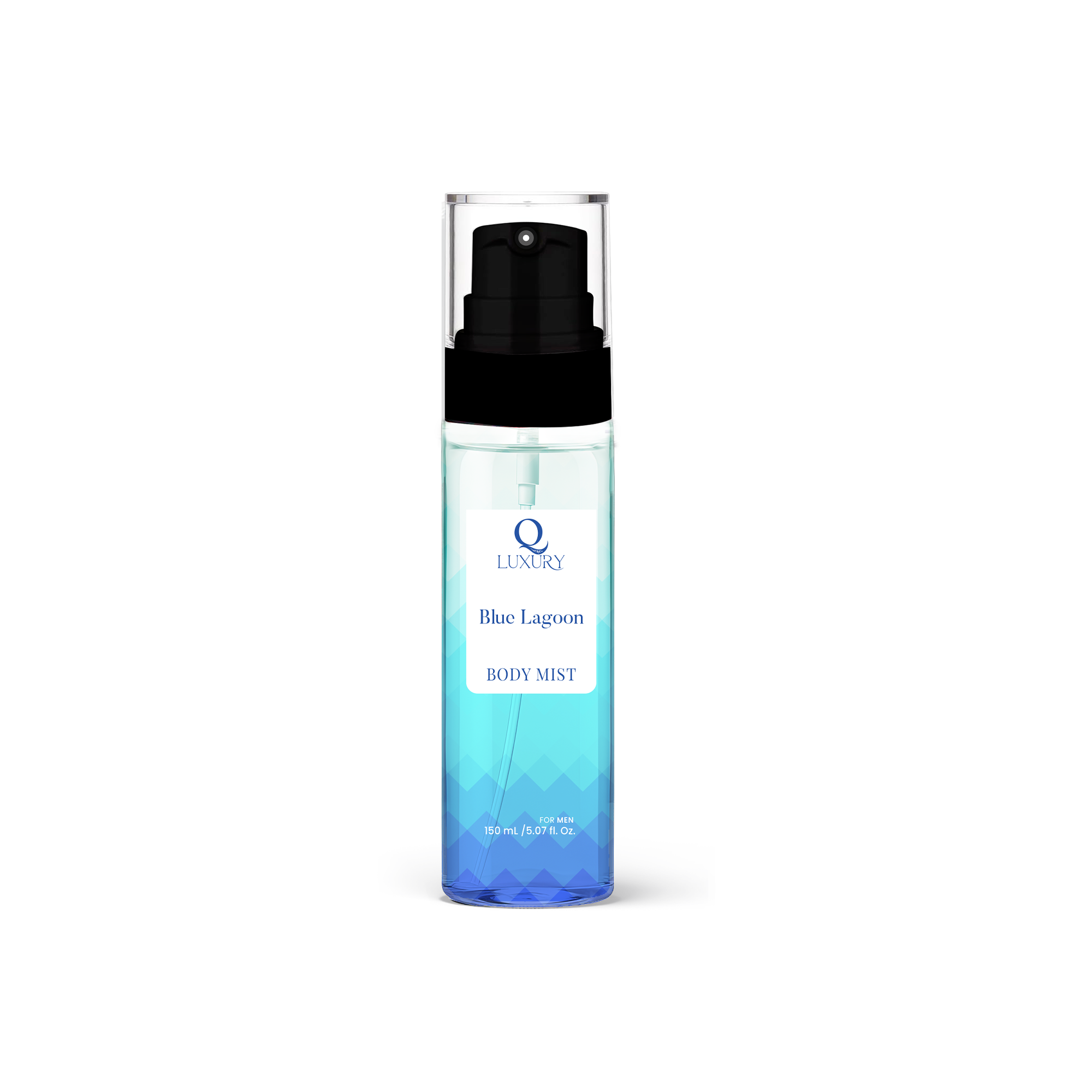 Picture of QLUXURY Body Mist For Man - Blue Lagoon 150ml