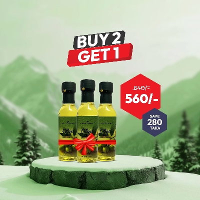 Picture of Nature Beauty Olive Oil - Glass 100ml (Buy 02 Get 01)