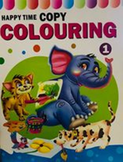 Picture of Happy time copy coloring (Paperback) Children book