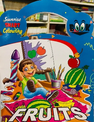 Picture of Smart coliuring Fruits (paperback) children book