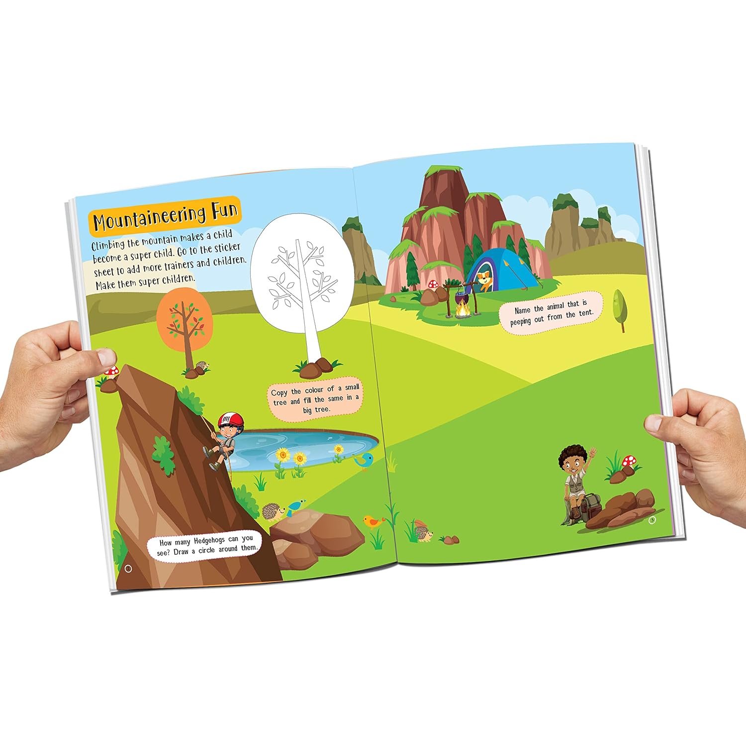 Picture of 555 Stickers, Holiday and Play Activity and Colouring Book (Paperback)