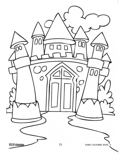 Picture of Jumbo Colouring Book 4 [Paperback]