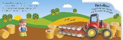 Picture of Pop-Up Peekaboo! Tractor Board book