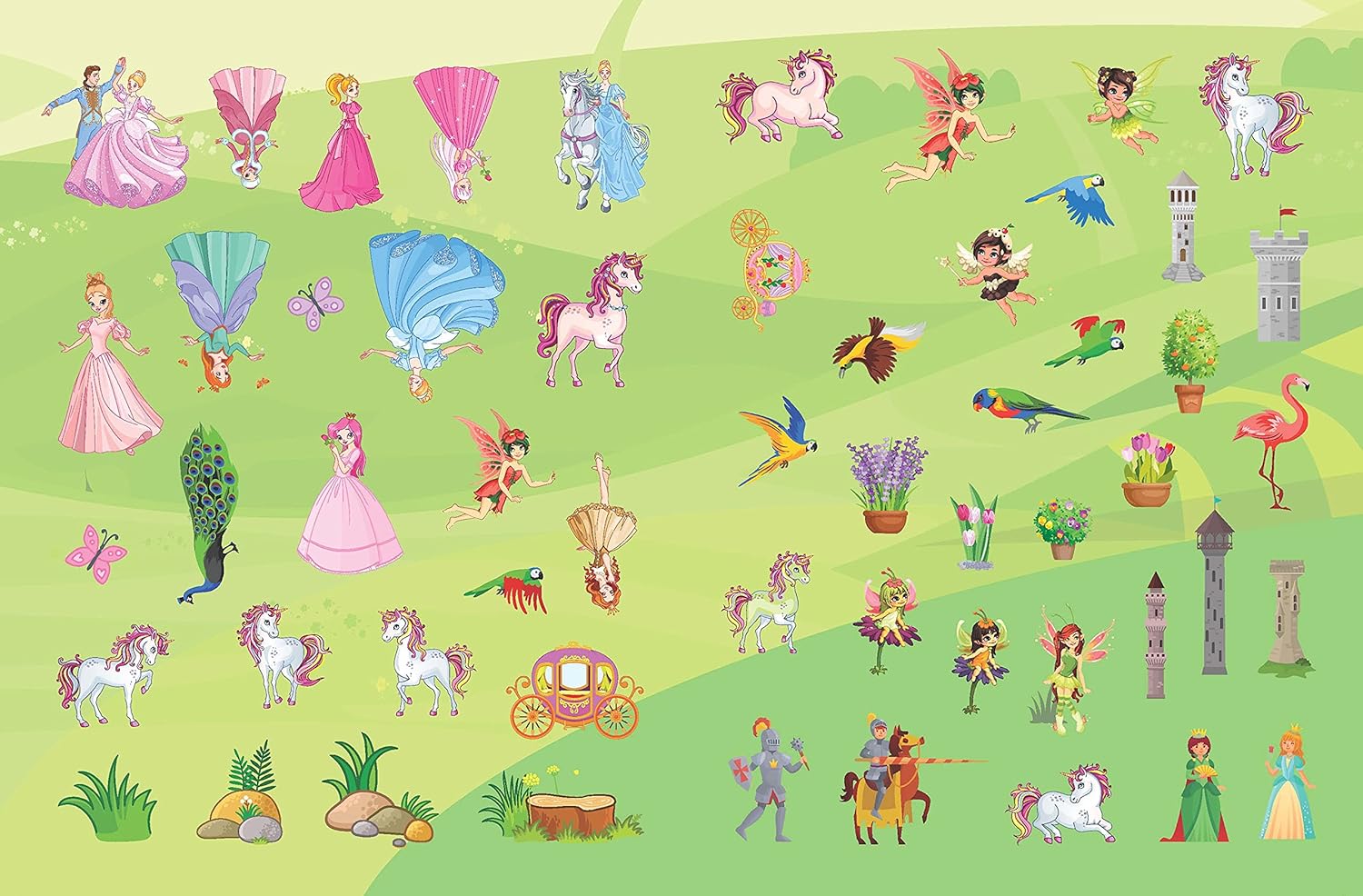 Picture of Pop-Out Princess Garden (Paperback)