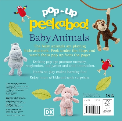 Picture of Pop-Up Peekaboo! Baby Animals (Board book)