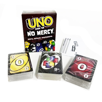 Picture of UNO No Mercy Mattel Games UNO Show ‘em No Mercy Card Game for Kids