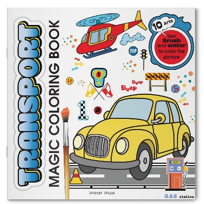 Picture of Transport Magic Coloring Book Paperback