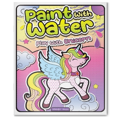 Picture of Paint with Water Play with Unicorns Paperback