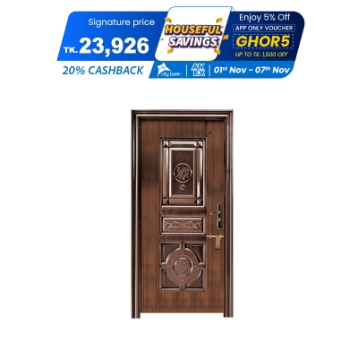Picture of Protector Metal Door Copper Design(7'x3'),LH