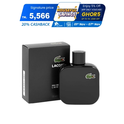 Picture of International Germany Product Lacoste Eau De Lacoste L.12.12 Noir EDT 100ml