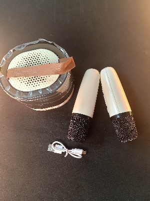 Picture of K52 Smart Portable Dual Bluetooth Speaker | K-52 Smart portable Speaker | Portable speaker for Travel | Mini Portable Speaker Karaoke