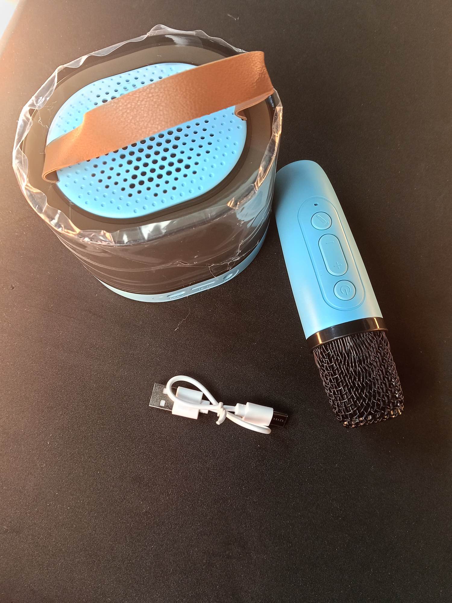 Picture of K52 Smart Portable Dual Bluetooth Speaker | K-52 Smart portable Speaker | Portable speaker for Travel | Mini Portable Speaker Karaoke