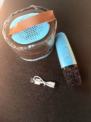 Picture of K52 Smart Portable Dual Bluetooth Speaker | K-52 Smart portable Speaker | Portable speaker for Travel | Mini Portable Speaker Karaoke