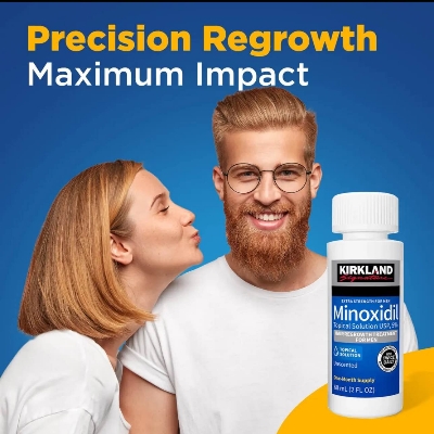 Picture of Original Minoxidil Hair Growth Solution for Men & Women – Prevent Hair Fall, Regrow Thicker Hair, Fast Results