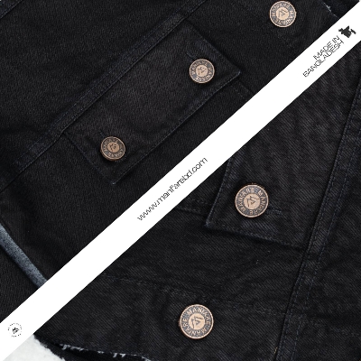 Picture of Premium Sherpa Lined Denim Jacket For Men I MFJ-24