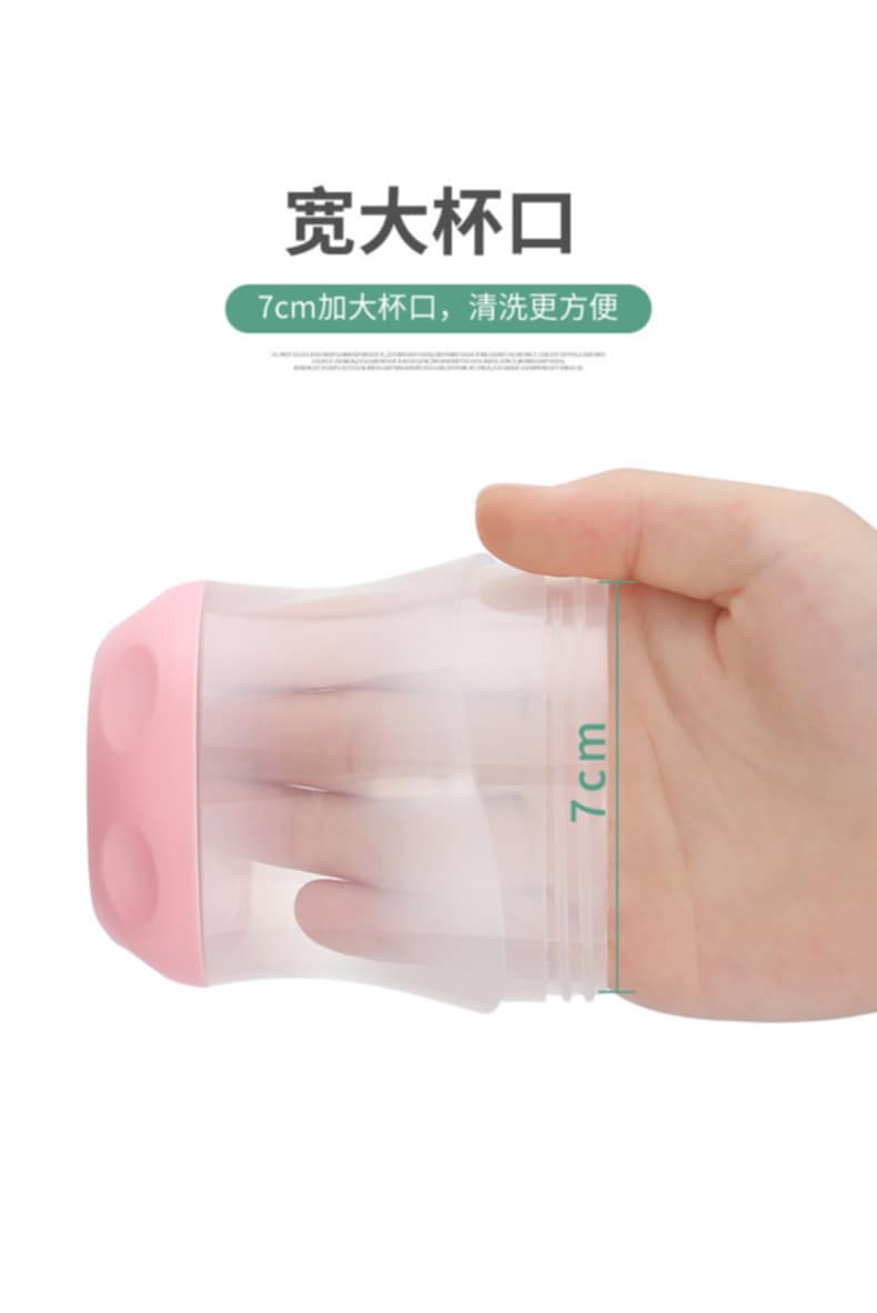 Picture of Silicone Water pot mum pot Safe and Drop Resistant Baby Bottle Set Portable Multi-functional Baby Bottle with Milk Powder Storage Baby