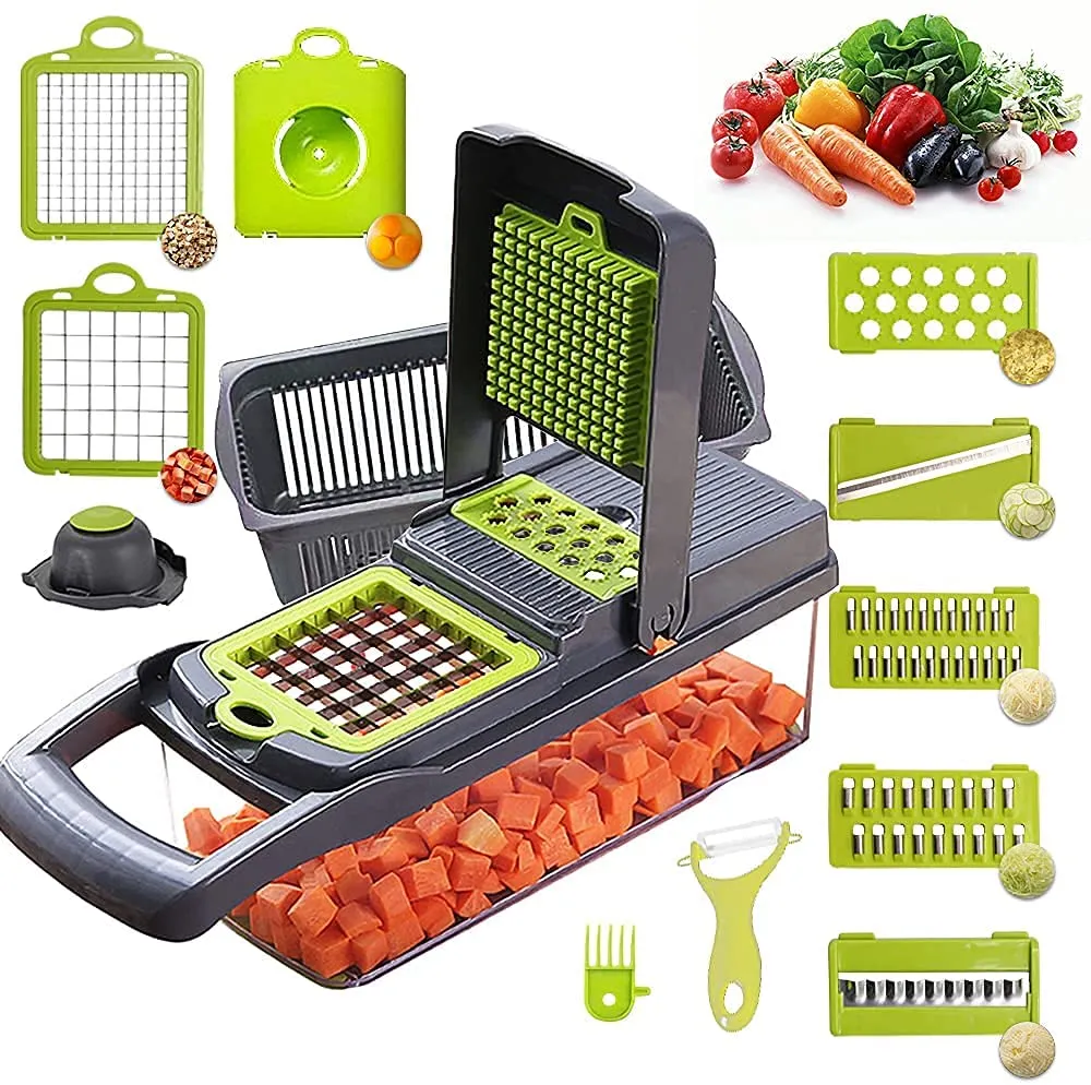 Picture of Slicer Vegetable Cutter Chopper veggie-16 pcs