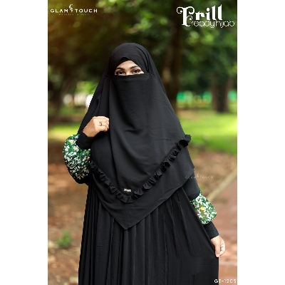 Picture of Glam Touch - Full Coverage Frilled Ready Hijab