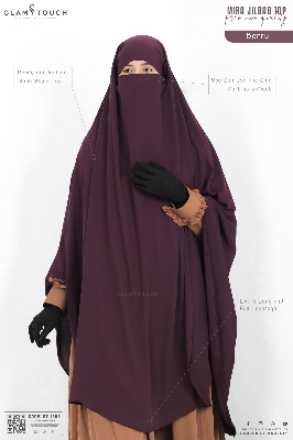 Picture of Mira - Instant One Part Sleeveless Jilbab Top