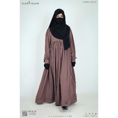 Picture of Glam Touch Premium Manha Solid Abaya