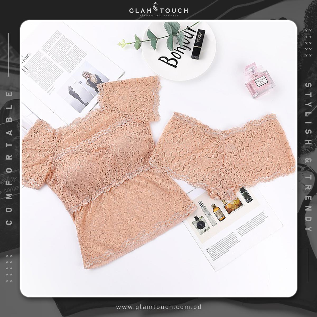 Picture of Gorgeous and Stylish Push Up Bra Panty Set for Women