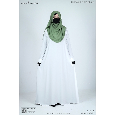 Picture of Glam Touch Premium Muhtasim Regular Plain Abaya