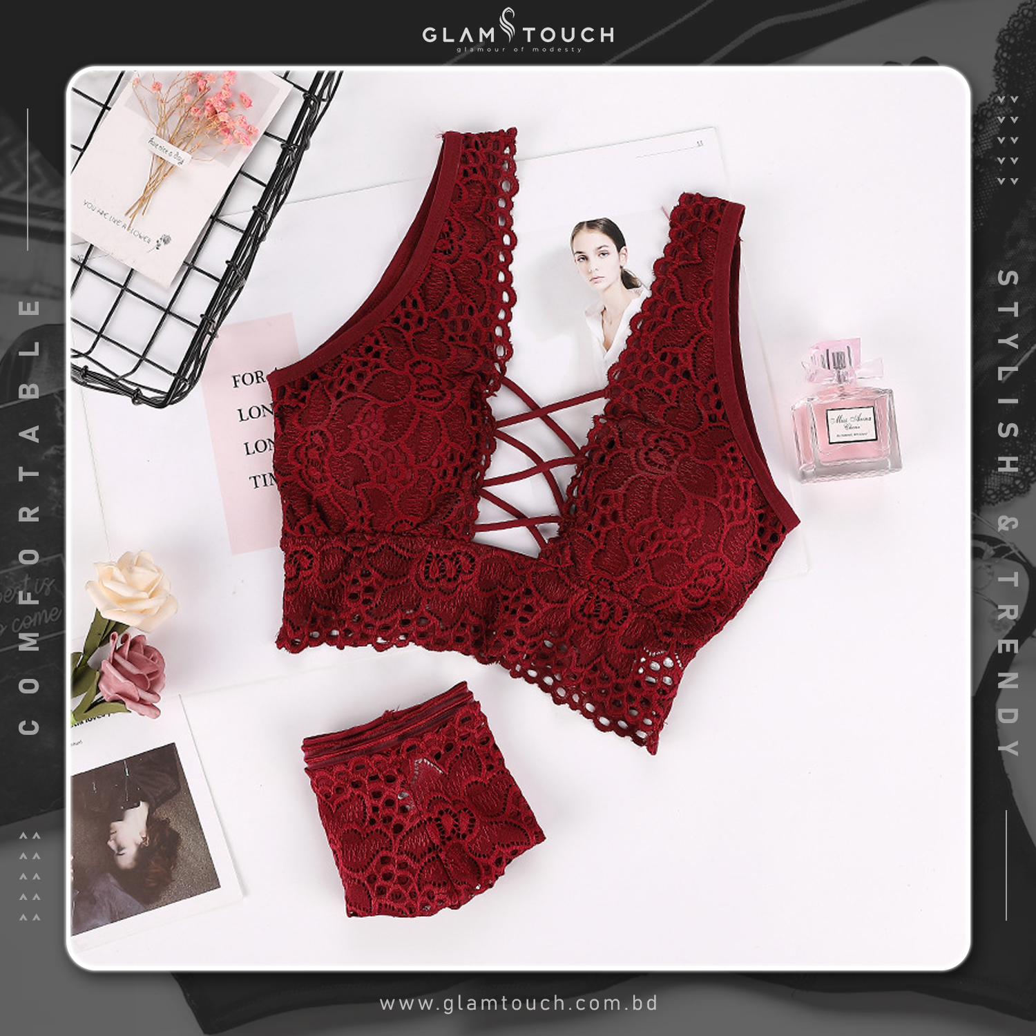 Picture of Premium Quality Modern Bra Panty Set for Women