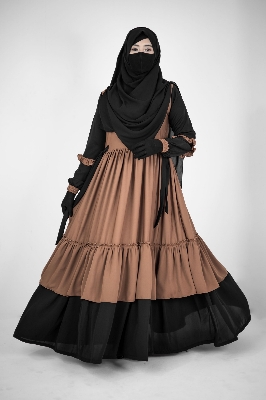 Picture of Glam Touch Premium Maham Abaya Gown