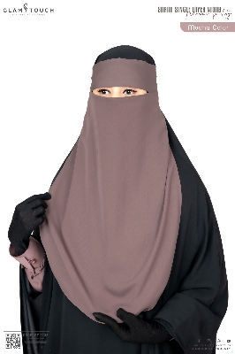 Picture of Glam Touch Premium - Sarah Single Layer Long Niqab