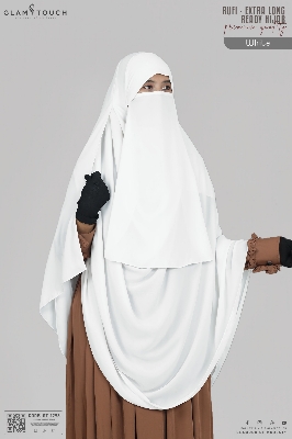Picture of Glam Touch Extra Coverage- Rufi One Loop Ready Hijab Niqab Set