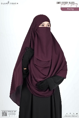 Picture of Glam Touch Premium Ummi Ready Hijab Niqab Set