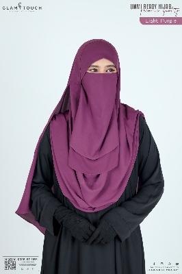 Picture of Glam Touch Premium Ummi Ready Hijab Niqab Set