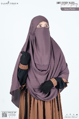 Picture of Glam Touch Premium Ummi Ready Hijab Niqab Set